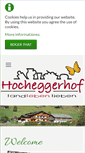 Mobile Screenshot of hocheggerhof.at